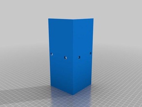 meine angepasste verklammert Winkel-Halterung Ersatz-Teile kundengebundene 3d print model - Mito3D