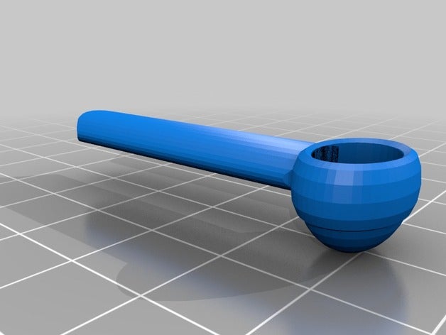 dirt spoon 3D print model - Mito3D