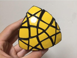 reuleauxminx quebra-cabeça tetraédrica ftd quebra-cabeças karate lagosta puzze rubiks cube 3d print model - Mito3D