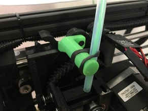 lulzbot taz filament tube holder 3d Drucker Zubehör 3d print model - Mito3D