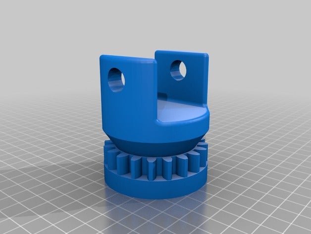 basegearshaft1 diy 3D print model - Mito3D