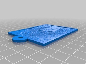 valentina 2 llithophane anillo Arte en 2d personalizado 3d print model - Mito3D