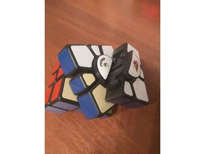 super-super square-1 Rätsel puzzle rubik ' s Käse cube schieben Sie verschiebbar ist Platz super tile drehen kurvig verzwicktes 3d print model - Mito3D