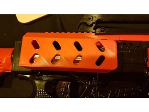 nerf stryfe 4s battery box diy nerfgun 3d print model - Mito3D