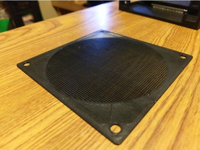kasa fanı v1 120 92 80 mm filtreler bilgisayar aksesuarları durumda fan filtre 3d print model - Mito3D
