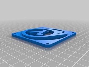 hl2 80 mm fan ızgarası 3d yazıcı parçaları kapak ızgara kefen 3d print model - Mito3D