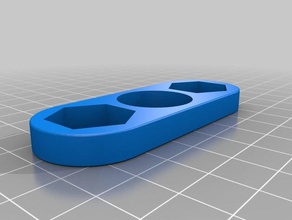 2 peso spinner juguetes mecánicos personalizado 3d print model - Mito3D