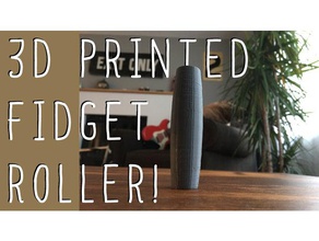 fidget roller rolling stick toy 3d printing diy educational spinner fun make maker math pla printrbot science 3d print model - Mito3D