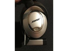 bose qc15 + maceton bluetooth adapter audio headphones mount wm15 3d print model - Mito3D