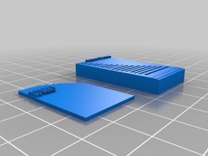Imprimer en 3d à l'échelle de la règle L'impression 3dprintable 3dprinting Modèle L'imprimante slash l'indice référence facile imprimez toute simplicité maison ménage marque l'imprimante modèle taille utile 3d print model - Mito3D