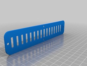 fibaro hc2 sfogo grill parti di ricambio vent 3d print model - Mito3D