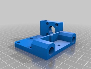 profabb gate le - x axis mod 3d printer parts 3novatica 3d print model - Mito3D