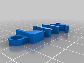 lily keychain organization customized 3d print model - Mito3D