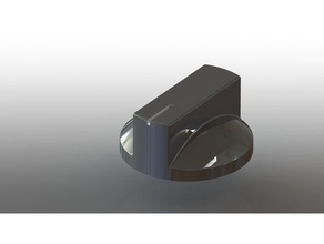 parametric potentiometer knob electronics customizable 3d print model - Mito3D