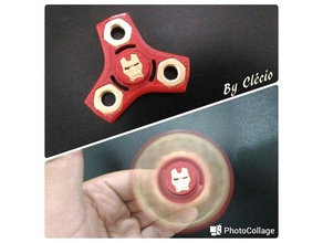spinner iron man Spielzeug & Spiele 3d print model - Mito3D