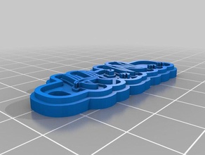 hn keychains customized 3d print model - Mito3D