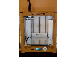 magnético de la puerta del gabinete ultimaker Impresora 3d accesorios 3d print model - Mito3D