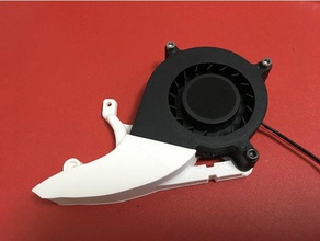 6015 blower support 60mm turbine 3d printer accessories duct fan 3d print model - Mito3D