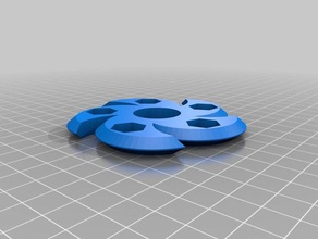 my customized deadly wave fidget spinner pick-a-weight toys & games 3d print model - Mito3D