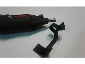 drill bit sharpener her dremel - Unterstützung affutage foret Werkzeugmaschinen Zubehör Anlage dremel-Halter schärfen 3d print model - Mito3D