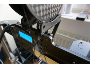 anet a8 spool holder 3d printer parts upgrade 3d print model - Mito3D