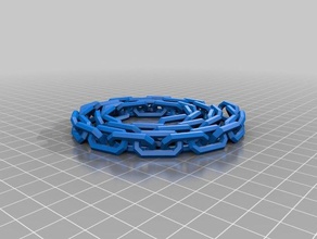 40 link my customized chain generator 3d print model - Mito3D