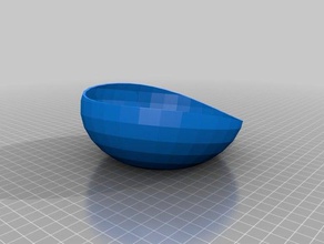 meine angepasste bowl-Fabrik Haushalt kundengebundene 3d print model - Mito3D