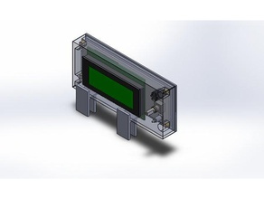 proteção cran lcd2004 Impressora 3d acessórios 3d print model - Mito3D
