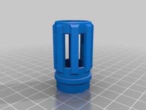 flash hider nerf-estilo interior de barriles juguetes y accesorios juego el hocico la cubierta nerf 3d print model - Mito3D