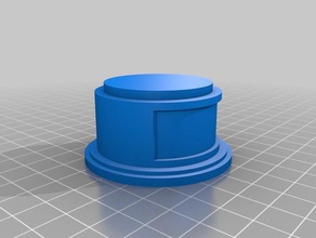 my customized award base mount hole sculptures 3d print model - Mito3D