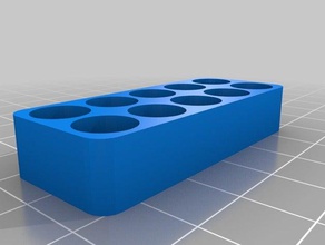 10 Stück-Zähler-8mm Perlen Werkzeug-Halterungen & - Boxen Wulst counter das zählen kundengebundene die Sortierung sortierablage auf tay Fach 3d print model - Mito3D