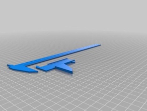 my customized calipers tools 3d print model - Mito3D