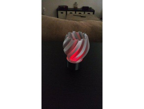 vaso della luce del display famiglia 3d print model - Mito3D
