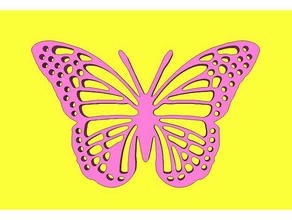 farfalla 32 animali il bug insetto wslab 3d print model - Mito3D