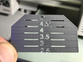 la calibración de las torres extrusión multiplicador temperatura y retracción La impresión en 3d pruebas prueba 3d print model - Mito3D