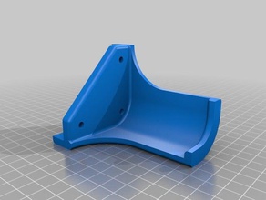 ciclone pcb base curva gamba Stampante 3d parti il del pwb di fabbrica 3d print model - Mito3D