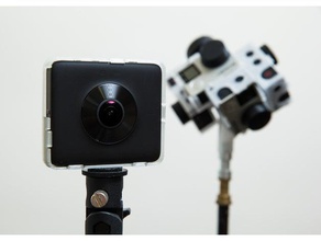 xiaomi mijia 35 k-panorama-action-Kamera-Kasten-Stoßstange Kamera 360 - 3d print model - Mito3D