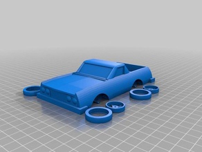meine kundengebundene Spielzeug-Auto Spielzeug & Spiele 3d print model - Mito3D