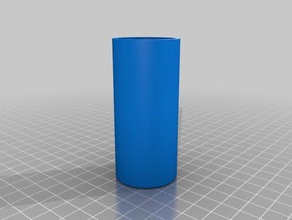 tubo de tampa recipientes personalizado 3d print model - Mito3D