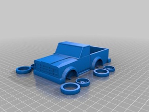 meine kundengebundene Spielzeug-Auto Spielzeug & Spiele 3d print model - Mito3D