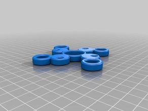 fidget spinner a bizzeffe - 20 diversi modelli giocattolo & accessori di gioco 3d print model - Mito3D