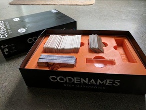 codenames insert toy & game accessories board 3d print model - Mito3D