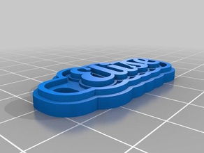 elise Schlüsselbund Schlüsselanhänger kundengebundene 3d print model - Mito3D