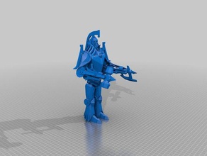 vapore centurione La stampa 3d articolato robot skyrim video giochi 3d print model - Mito3D