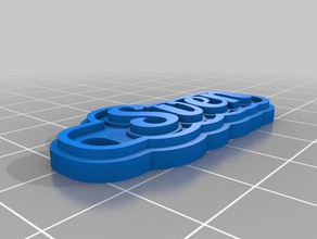 sven llavero llaveros personalizado 3d print model - Mito3D