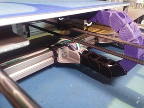 underbed y-Kabel-Kette montieren am8 3d-Drucker Teile 3d print model - Mito3D