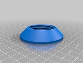 filament spool-40mm-Stab mit Flansch 3d Drucker Zubehör spool holder 3d print model - Mito3D