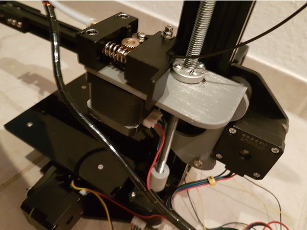tronxy x1 8mm z-nut adapter 3d printer parts 3D print model - Mito3D