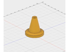 cone de trânsito brinquedos & games modelo brinquedo tráfego 3d print model - Mito3D