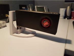 gpu de mineração do equipamento diy bitcoin ethereum externo da placa vídeo quadro montagem litecoin o meu 3d print model - Mito3D